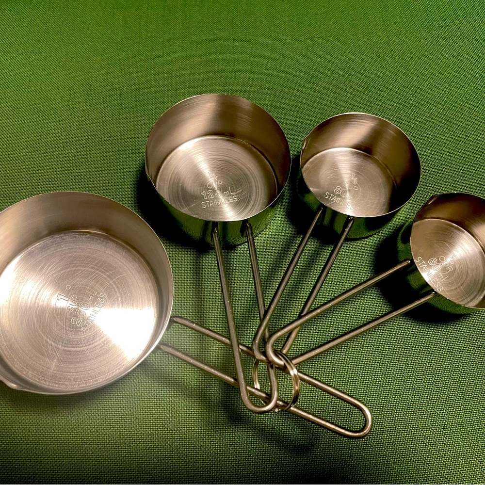 Stainless Steel Measuring Spoon Set of 4